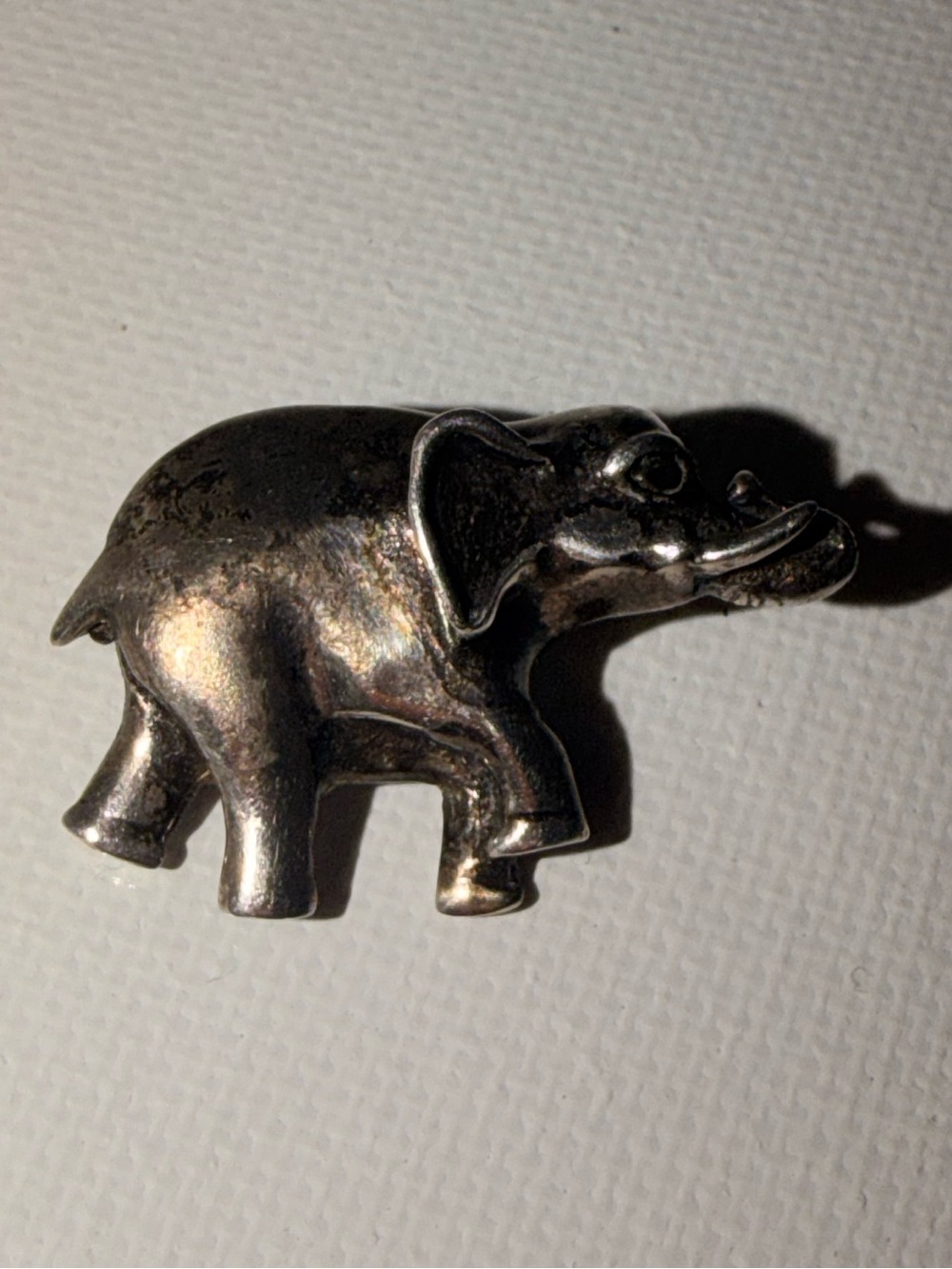 Set of 2 Vintage Elephant Brooches